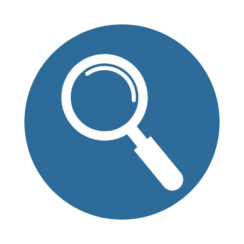 Icône sourcing de candidats - Cabinet de recrutement Recrute & Forme Montélimar Drôme Ardèche